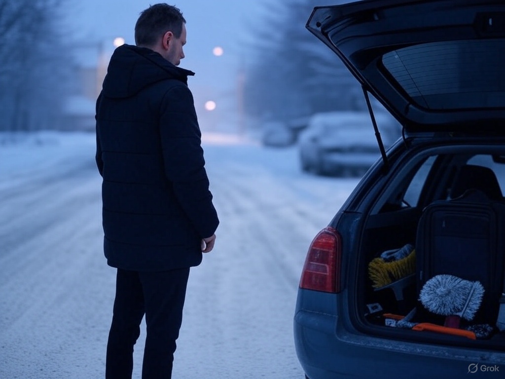 Prepare for Winter Roads: Your Essential Car Kit Guide - Traffic