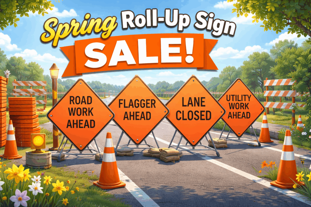 March Roll-Up Sign Sale | Traffic Safety Store - Traffic Safety ...
