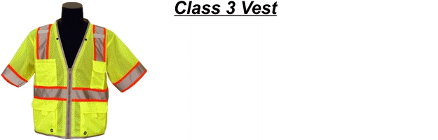 Brilliant Series Class 3 &amp; Class 2 Vests