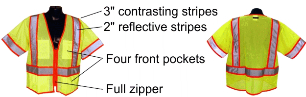 Standard Ultra-Cool™ Mesh Class 3 Vests
