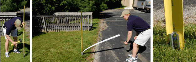 Flexible, Reflective Delineator Posts