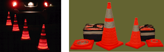 Collapsible Traffic Cones