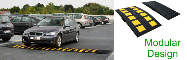 Recycled Rubber Speed Hump