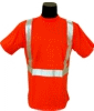 Orange Microfiber Class 2 T-Shirt