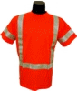 Orange Microfiber Class 3 T-Shirt
