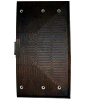 Rubber Speed Hump End Cap (Male)