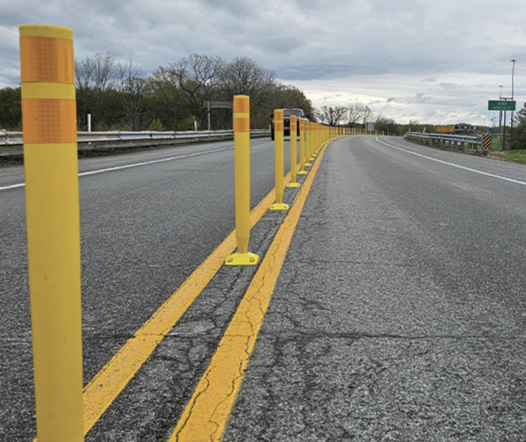 Utility Work Ahead signs