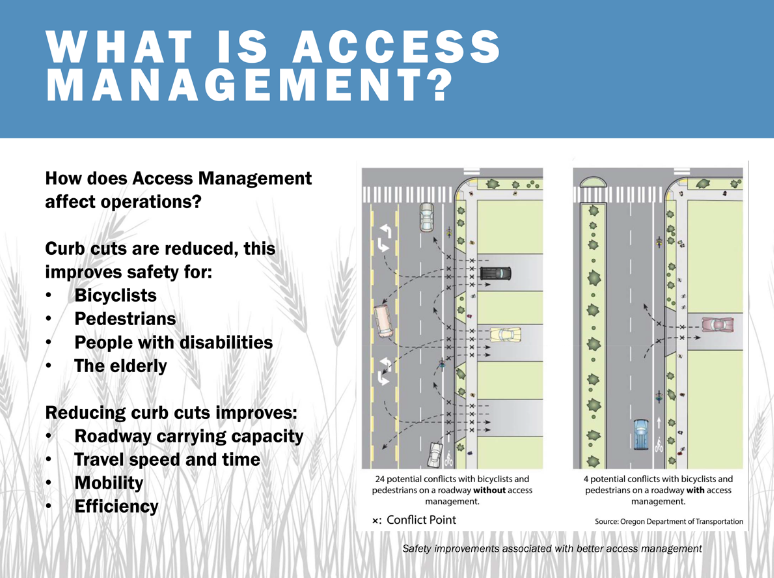 access management engineering tips improve city streets