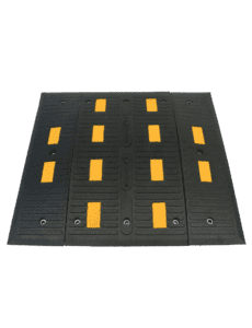 Picture of Clearline Rubber Speed Humps with Endcaps.