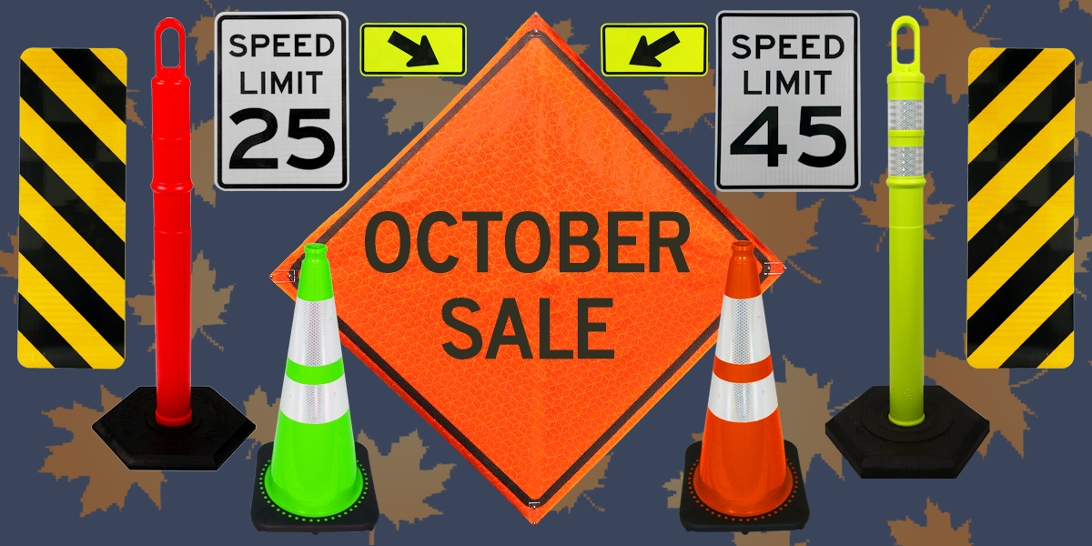 October Sale at the Traffic Safety Store