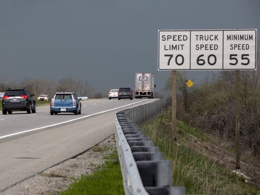 minimum speed highway autonomous cars