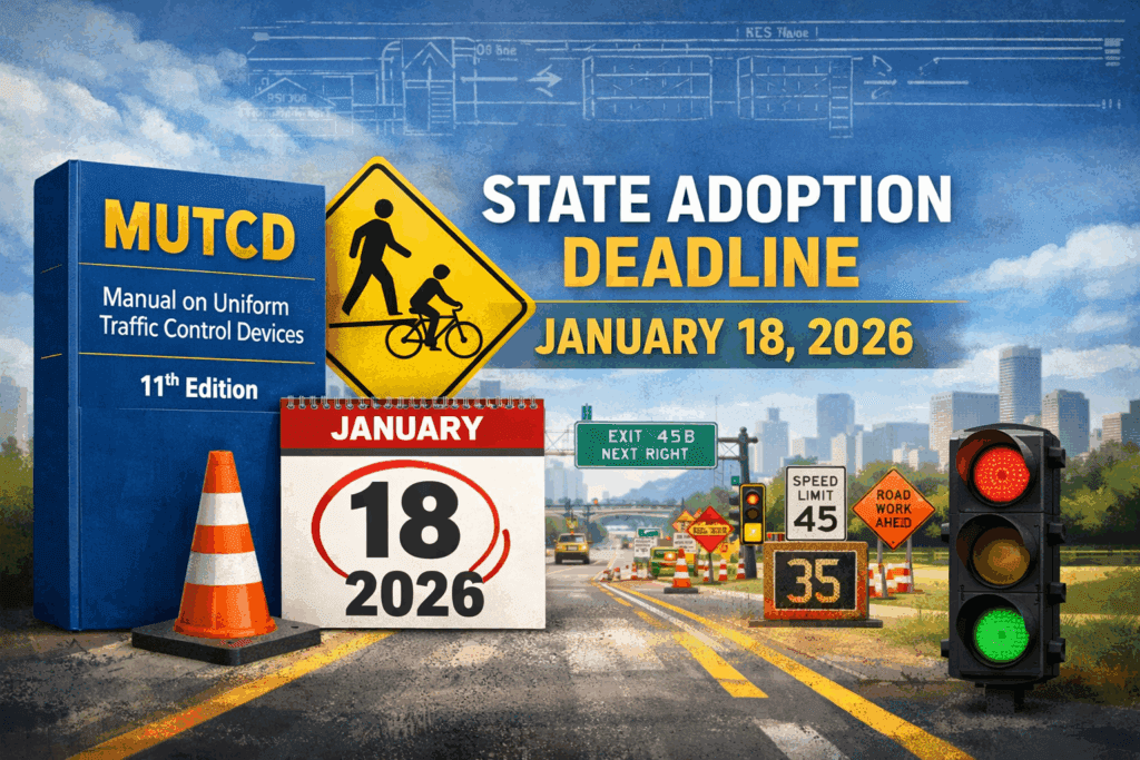 MUTCD 11th Edition & 2026 State Adoption Deadline, what you need to ...