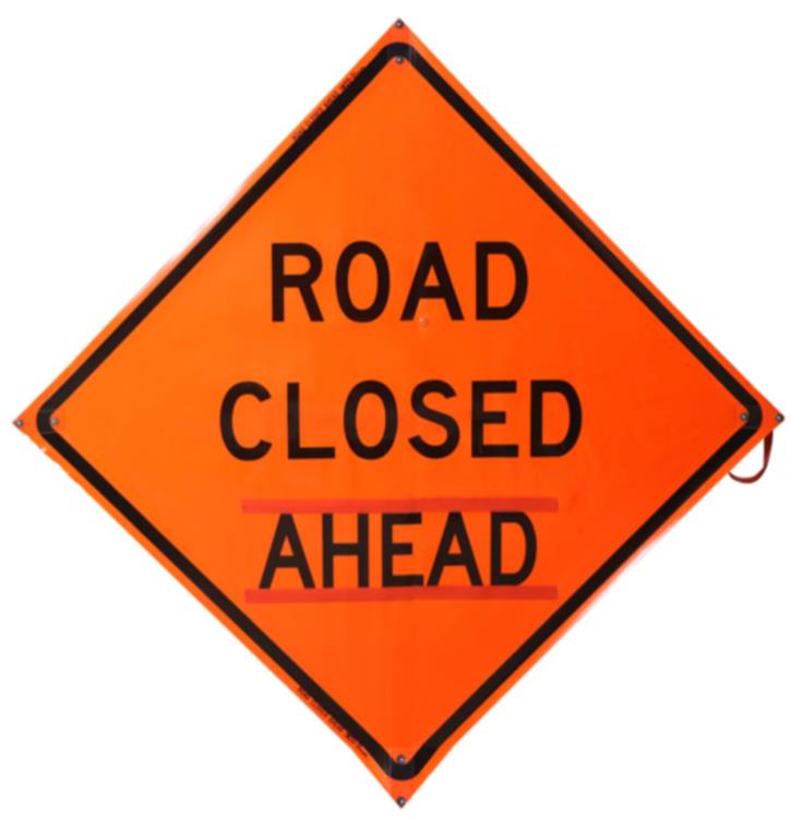 roadclosedsigntrafficsafetystore Traffic Safety Resource Center