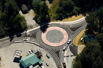 roadway safety tech roundabout U.S. roadways