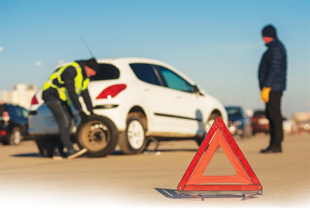 safety vest roadside repair safety