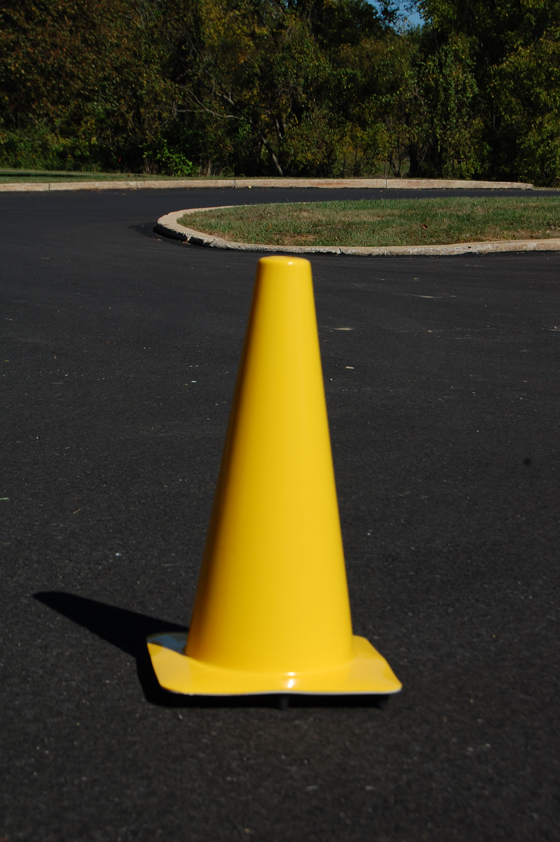 18" Yellow Traffic Cones Traffic Safety Store