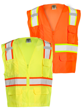 Safety Depot Breathable Surveryor Vest ANSI Class 2 Approved Large Deep Pockets Orange, 3XL Mic Tabs & High Visibility Reflective Tape SURV Safety Depot Breathable Surveryor Vest ANSI Class 2 Approved Large Deep Pockets Orange, 3XL Mic Tabs & High Visibility Reflective Tape SURV