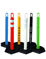 parking blocks stops bumper rubber plastic traffic tubes safety curbs