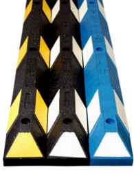 parking blocks rubber recycled plastic stops traffic bumpers