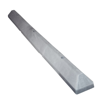 blocks parking block concrete rubber plastic bumpers stops bumper traffic gray traditional trafficsafetystore